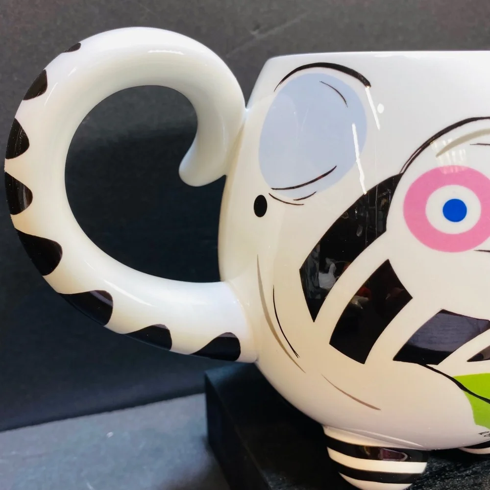 Villeroy & Boch ANIMAL PARK Jug Pitcher Made In France Rare 5 & 3/4” Tall EUC - Picture 3 of 11